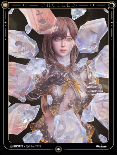 ПРЕДЗАКАЗ - Воительница в стиле фэнтази - Коллекционная фигурка 1/6 Deity Erosion Series White Owl Phoeleo Zinc Alloy Sculpted Hair ver (FSDE-01A) - Fusion Fantasy x DAMTOYS ?ЦЕНА: 31500 РУБ.?