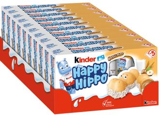 Батончик Kinder Happy Hippo Hazelnut 103гр (10 шт)