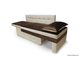 Кушетка Лилия, Коричневая/Слоновая кость Левая