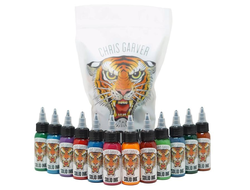 (УЦЕНКА) CHRIS GARVER SET - Solid Ink (США 12 шт. по 1oz)