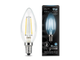 Лампа светодиодная Gauss LED Filament Свеча E14 9Вт 710Лм 4100К (103801209)