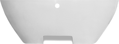 Ванна из искусственного камня STWORKI Берген 160x75 см, отдельностоящая, белая, овальная