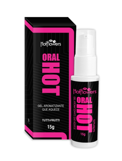 HC775 Вкусовой гель ORAL HOT для оральных ласк со вкусом тутти-фрутти