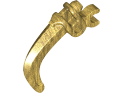 Hero Factory Weapon, Claw with Clip, Pearl Gold (92220 / 6253900)