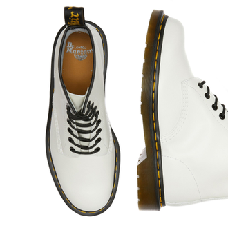 Ботинки Dr. Martens SMOOTH LEATHER LACE UP White женские