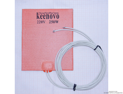 Гибкая нагревающая пластина 250 Вт 220 В (127х152) Keenovo