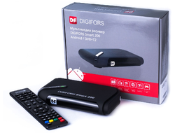 ПРИСТАВКА Android TV  DIGIFORS SMART200 СМАРТ ТВ + DVB-Т2