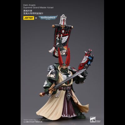 Верховный великий магистр Темных Ангелов Азраил (Warhammer 40k) - КОЛЛЕКЦИОННАЯ ФИГУРКА 1/18 Dark Angels Supreme Grand Master Azrael (JT7899) - JOYTOY