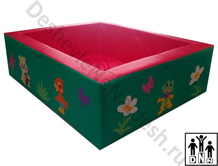 Сухой бассейн квадратный Сказка