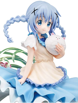 Фигурка 1/7 Чино Кафу (Chino Kafuu Hanazakari Summer Dress Ver.)
