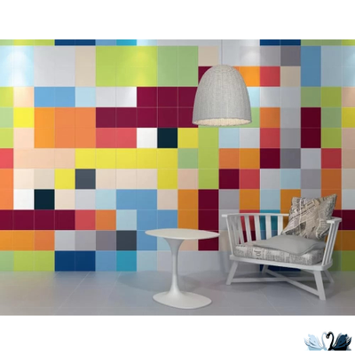 Керамическая плитка Kerama Marazzi Калейдоскоп персиковый 20x20 матовый