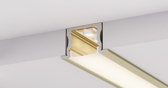 Профиль ARH-LINE-2315-F-2000 ANOD GOLD (Золотой)