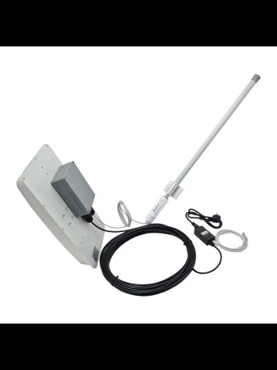 Уличная 3G/4G/LTE-интернет станция ASTRA MIMO POE BOX с раздачей WiFi до 1 га