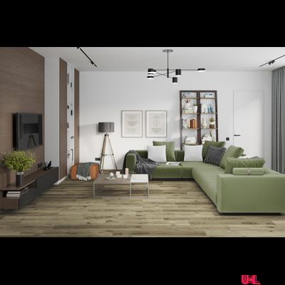 Кварцвиниловая плитка Damy Floor Family LVT Дуб Провинциальный / Provincial Oak T7020-4 — LVT 43 класс толщина 2.5 мм с фаской клеевая 4.13 м2