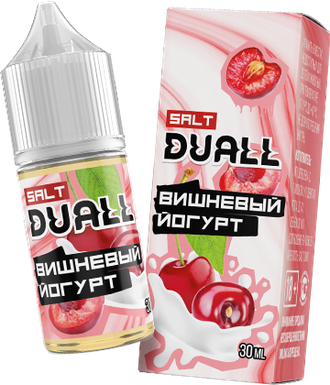 DUALL SALT (STRONG) 30ml - ВИШНЕВЫЙ ЙОГУРТ