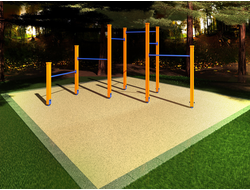 Спортивный уличный комплекс Start Line FITNESS Модель 5 купить в Воронеже