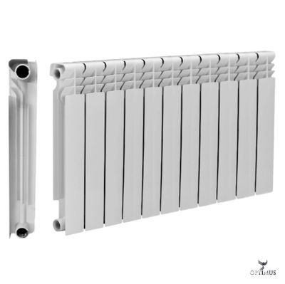 Радиатор биметаллический 500/100, 11 секций, 1485 Вт