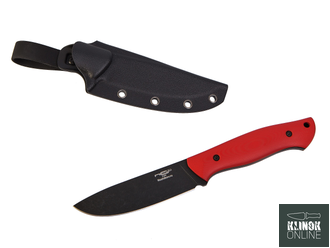 Нож Pride G10 Red D2 BlackWash