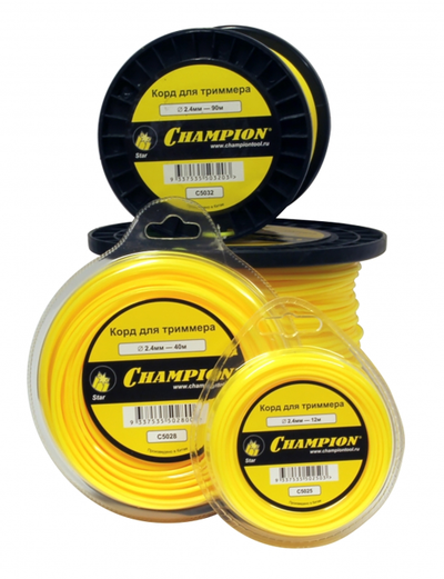 ЛЕСКА ДЛЯ ТРИММЕРА 1.6 ММ. STAR (Звезда) - 15 МЕТРОВ