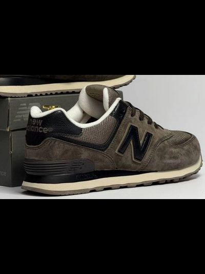 New Balance 574 Umber Black