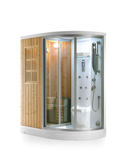 Душевая кабина, Сауна SSWW S617 R 160x98x220