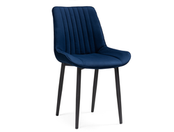 Стул на металлокаркасе Седа синий / черный