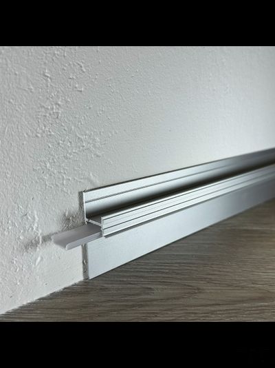 Теневой плинтус скрытого монтажа Pro Design 7209 Анодированный