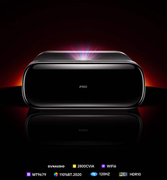 4K лазерный УКФ проектор JmGO O2 Ultra (cn), самый яркий