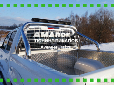 Защитный алюминиевый вкладыш в кузов автомобиля (комплект)