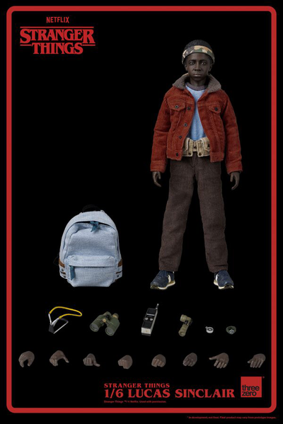 Лукас Синклер (Stranger Things, "Очень странные дела") - Коллекционная ФИГУРКА 1/6 scale Stranger Things Lucas Sinclair (3Z0318) - Threezero