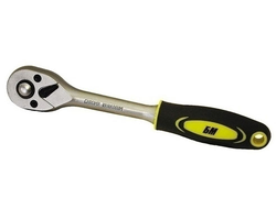 Ключ трещеточный с кнопкой 1/2", 45 зуб. CrV