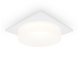 Встраиваемый светильник Ambrella MR16 GU5.3 max10W квадр 92(70)x45 бел песок/белый мат. TECHNO SPOT TN1314 SWH/FR