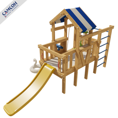 Детская игровая кровать-чердак Дори