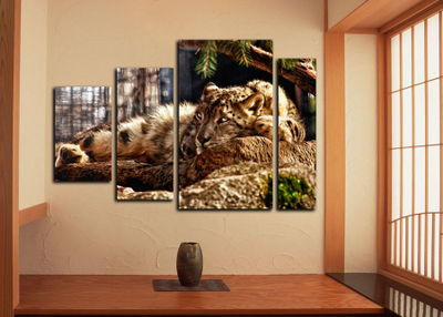 Модульная картина "Опасный"