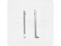 Заглушки алюминиевые Лука КПл 60-4 Серебро