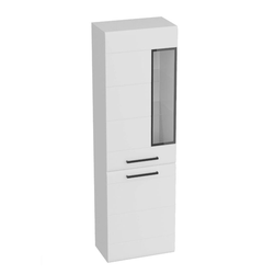 Кельн Шкаф-витрина 1960, 595х335х1960 белый глянец