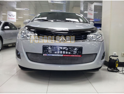 Защита радиатора Chery Bonus 2011-2014/Chery Very 2011-2014 chrome