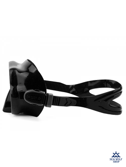 Маска для дайвинга Sargan "БАТТЕРФЛЯЙ НЕО" черный силикон