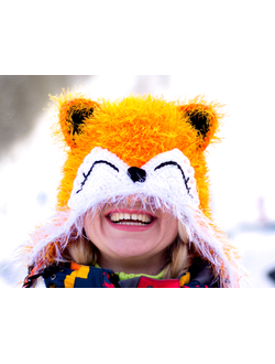 Шапка Лиса пушистая