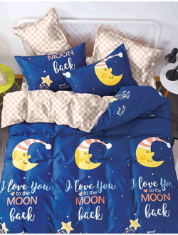 Постельное белье TANGO Twill сатин полутороспальное 150x200x1 180x230x1 50x70x2 TPIG4-2000-50