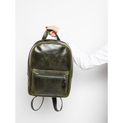Женский кожаный рюкзак Albiate dark green (арт. 
3103-11)