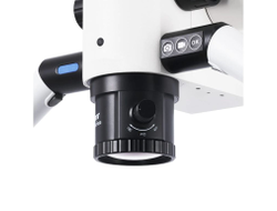 JustVision by Semorr JVM D - операционный микроскоп с плавным изменением увеличения, LED-подсветкой и объективом с изменяемым рабочим расстоянием (f=180-460), встроенной Wi-Fi 4К камерой, удлиненными окулярами, мобильное крепление (Китай)