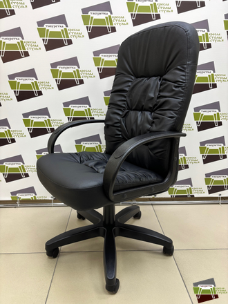Офисное кресло Chairman 416 Россия ЭКО черный матовый