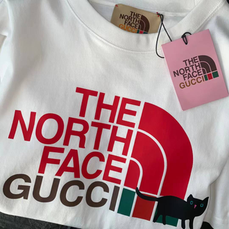 GUCCI Off-White The North Face Edition футболка