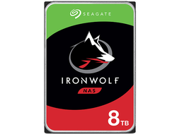 ЖЕСТКИЙ ДИСК  8TB HDD SEAGATE IRONWOLF SATA 6GB/S 7200RPM