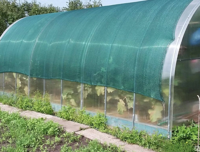 Затеняющая сетка 3*5 м (80% затенения) ЧЗМ (Темно-зеленый)