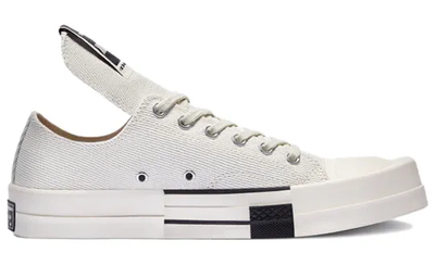 Кеды Converse Rick Owens DRKSHDW DRKSTAR Turbodrk белые низкие