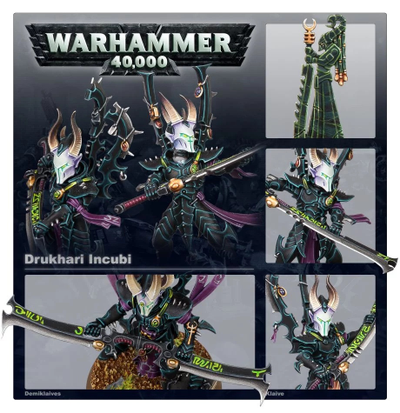 Warhammer 40000: Drukhari Incubi