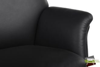 Кресло Batisto A2018 Чёрный (3A MND-9901) натуральная кожа