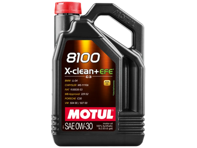 MOTUL 8100 X-CLEAN+ EFE 0W-30